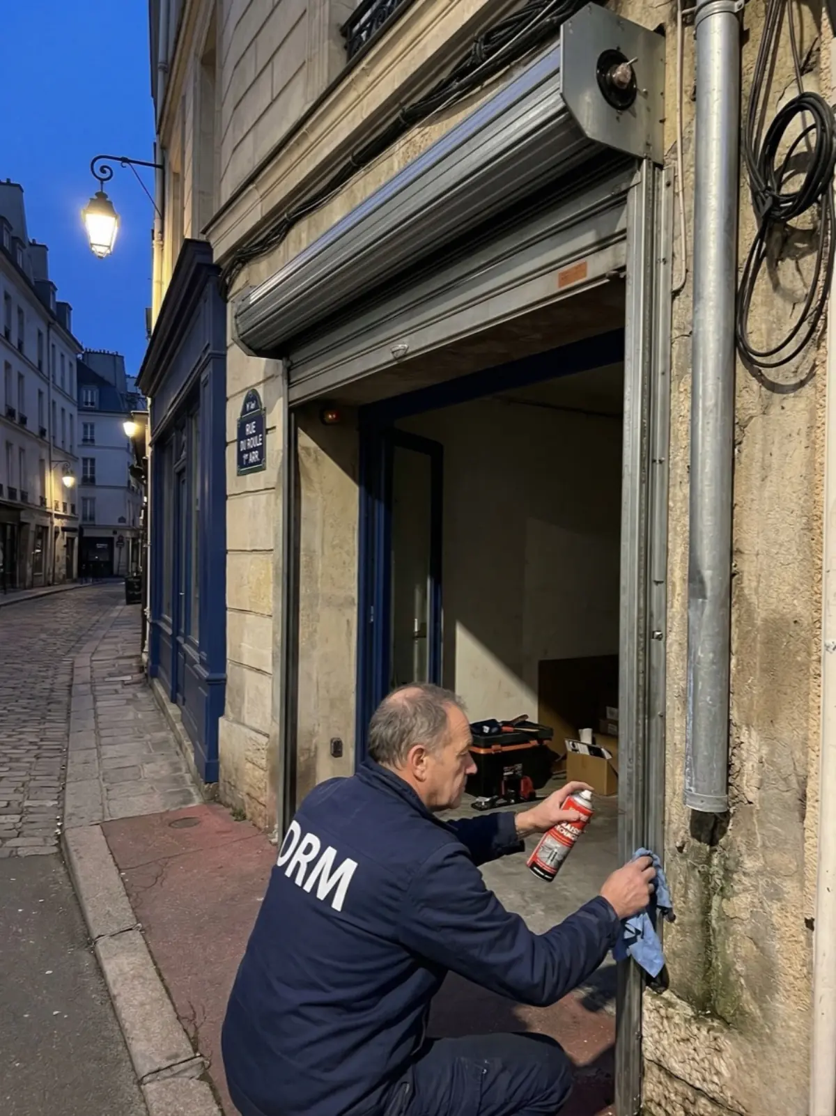 Entretien rideau métallique Sète — DRM